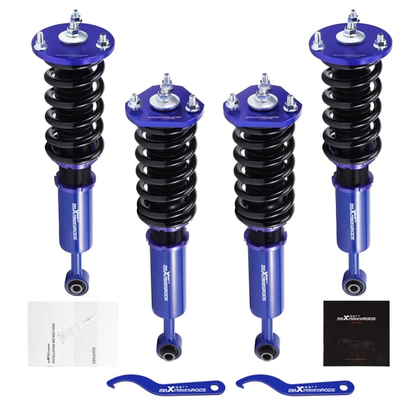Coilover affjedringskit, justerbar højde, glat kørsel, holdbar konstruktion