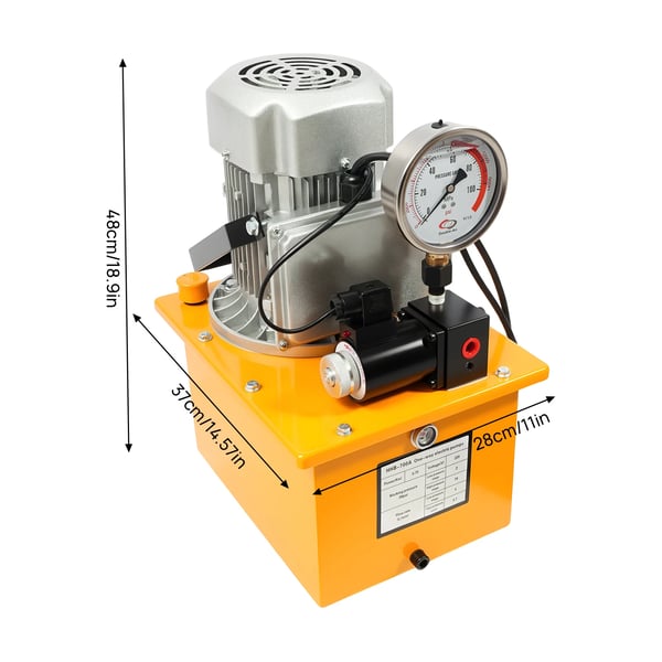 Hydraulisk Pumpe, 700 Bar, Elektrisk Drift,EU, 220V