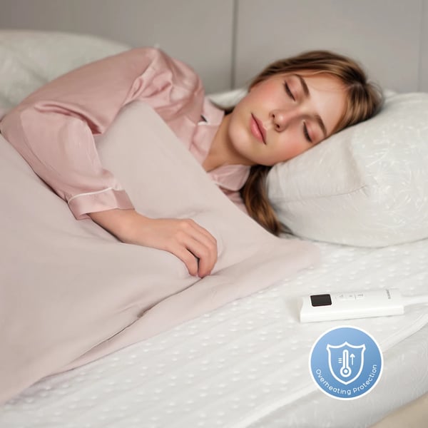 Elfilt, Multifunktionell, Säkerhetsfunktioner,elfenben vit, 150X80cm