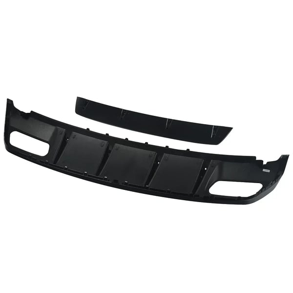 Bageste kofanger diffuser, udstødning inkluderet, til Mercedes-Benz A-Klasse W176,A45 Diffuser