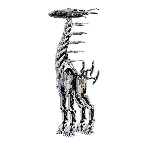 Monteringsmodell, Giraffdesign, Stressavlastande leksak,7401PCS