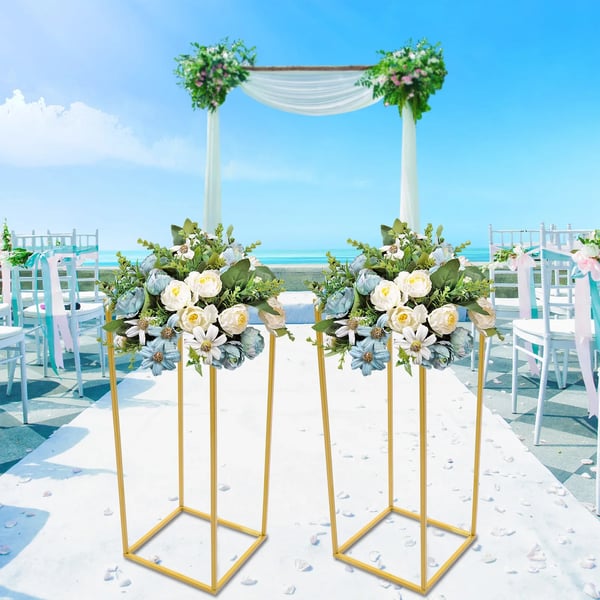Blomsterställning, Elegant Design, Hållbar Konstruktion,Guld
