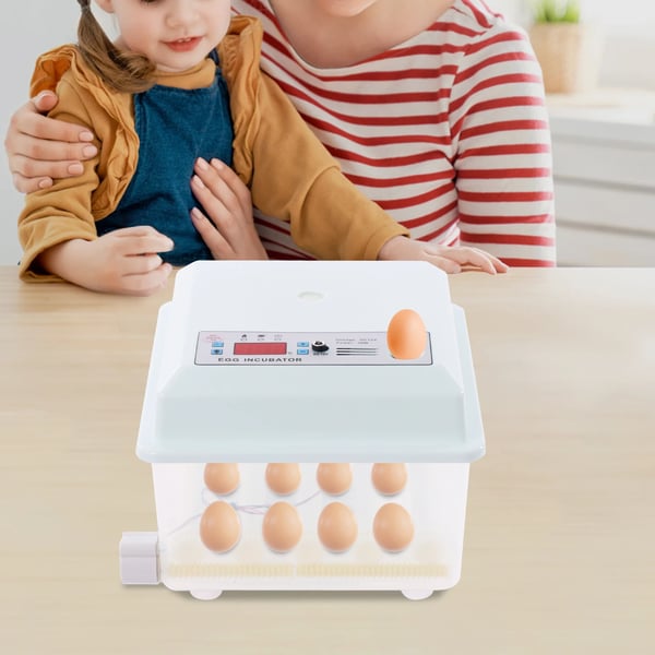 Æg Inkubator, Automatisk Design, Multifunktionalitet,HVID