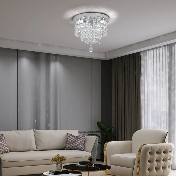 Kronleuchter, Moderne Design, LED Lyskilde,C250-BG, Kold Hvid