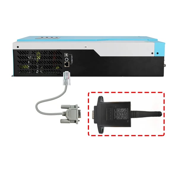 GOOTU MPPT Aurinkoinvertteri, Langaton Datan Seuranta, Etävalvonta,WiFi-moduuli