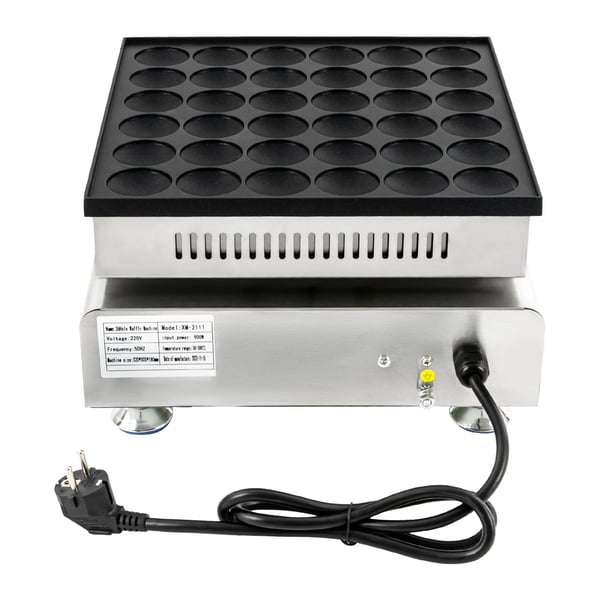 Pandekagemager, 900 W, 220 V, 33 * 32 * 20 cm, Temperaturinterval 50-300℃, Bordmontering