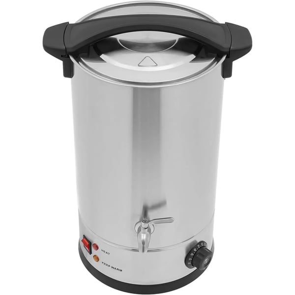 Stearinlysfuser, 15 liter, 1800 watt, temperaturinterval 30-110℃, dobbelt ringopvarmning, indbygget tørbrændingsbeskyttelse