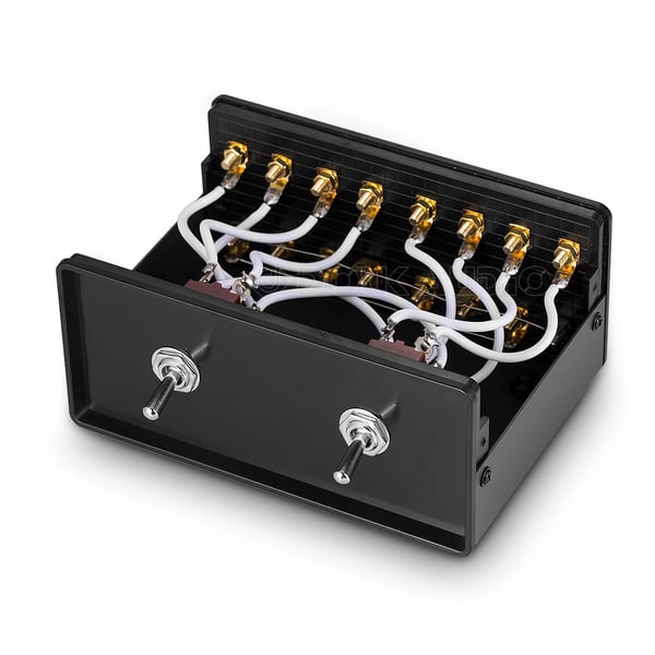 Audio Switcher, Op til 1000W, 2 kanaler, Kompakt design, Passiv kredsløb, CE certificeret