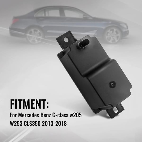 Spændingskonverteringsmodul, 18 cm længde, 18 cm bredde, 7 cm højde, 500 g vægt, kompatibel med Mercedes-Benz køretøjer