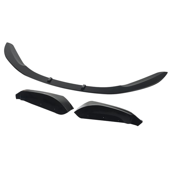 Fram Splitter Spoiler Lip, Lätt ABS Plast, Enkel Installation,som visas