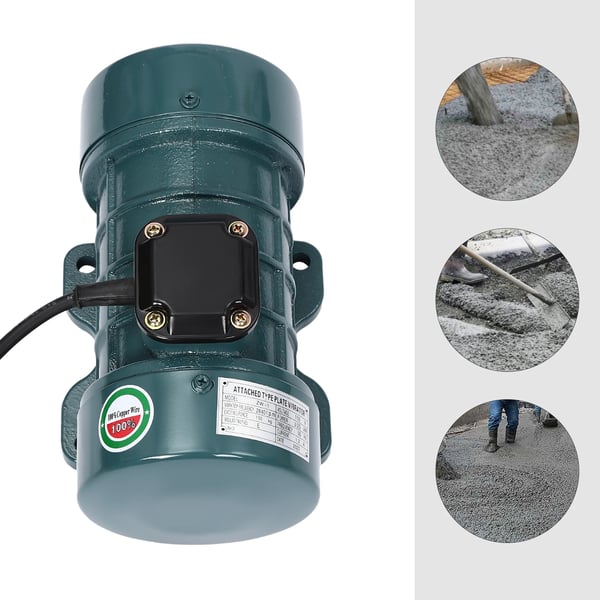 Elektrisk vibrationsmotor, 250W effekt, 2840rpm frekvens,grøn, EU