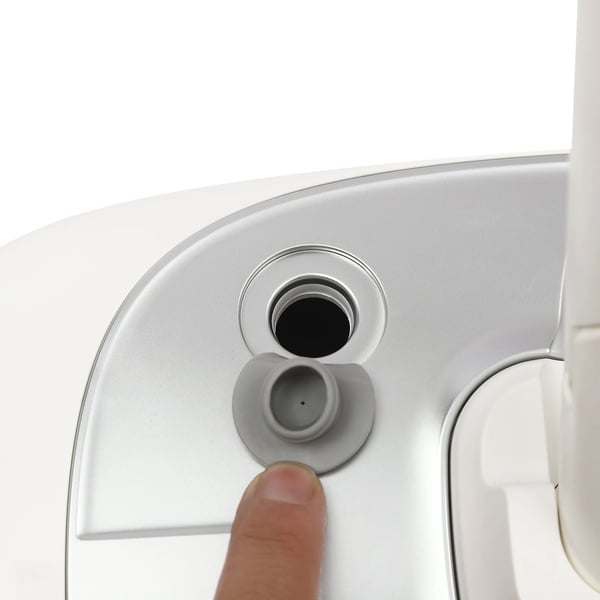 Dampmoppe, Ergonomisk Håndtag, 180° Drejelig Hoved, Langtidsholdbar Ydeevne, ABS Materiale, PP Moppehoved