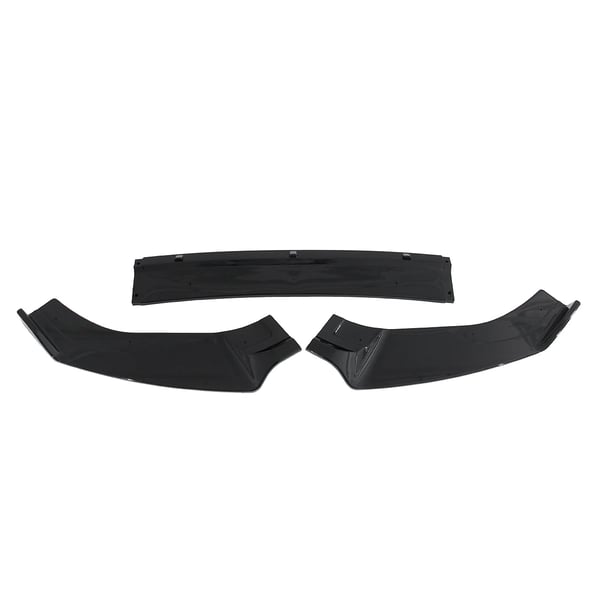 Front Bumper Lip Splitter, Materiale: Høj kvalitet PP, Dimensioner: 88 cm x 26 cm x 10 cm