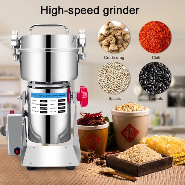 Yrttimylly, 800G kapasiteetti, 3000W teho,800G EU