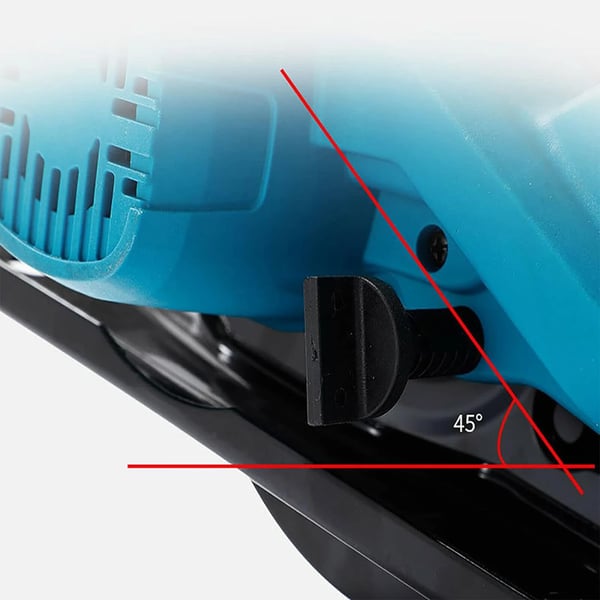 Pyörösaha, 4500 RPM tyhjäkäyntinopeus, kevyt rakenne, Sininen