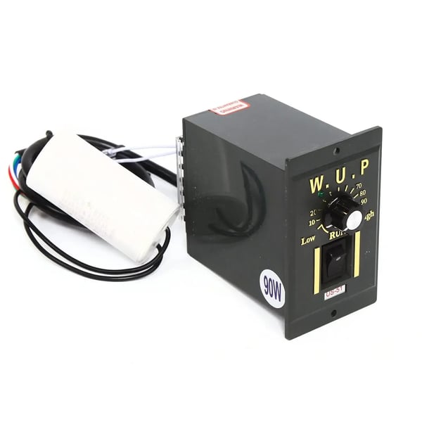 Gear Motor, 90W, 24 Nm moment, AC spænding 208-230 / 240 V, IE 4 effektivitet, dimensioner 164mm x 90mm x 74mm