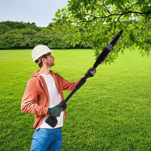 Trådløs elektrisk stangsav, 552W effekt, ergonomisk skridsikker design,sort