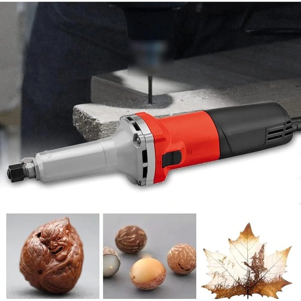 Elektrisk lige sliber, 750W effekt, 0-27000 RPM hastighed,Som vist