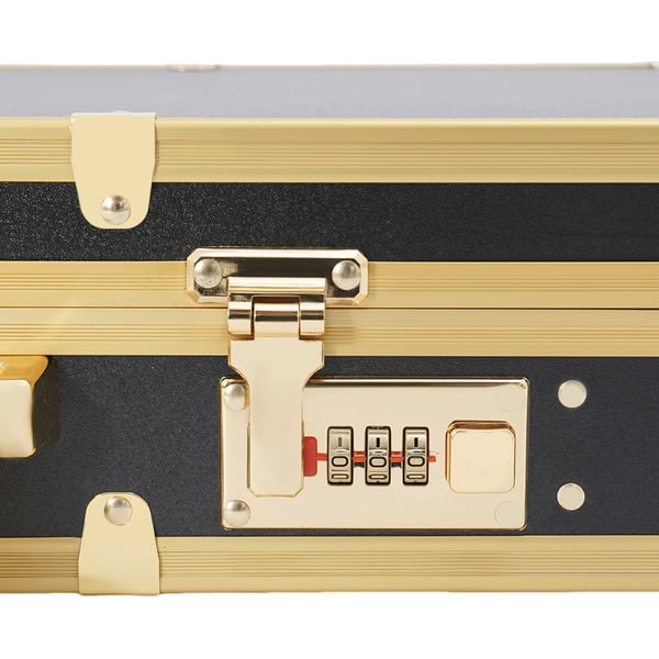 Barberverktyg Resväska, Kompakt Design, Hållbart Material,svart