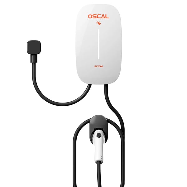 EV-laddare, Smart Kontroll, Snabbladdning,EU PLUG, Oscal EV7000
