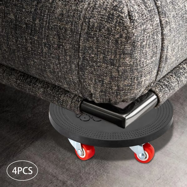 Huonekalukärry, Kestävä Kapasiteetti, Ergonominen Kahva,musta