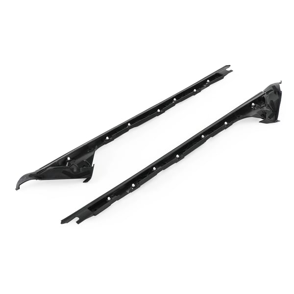 Forrude Indvendig Trim Søjle Molding, Plastik, Kompatibilitet til 2011-2019 Køretøjer, Model Delnumre BB5Z-7803136-BA, BB5Z-7803137-BA