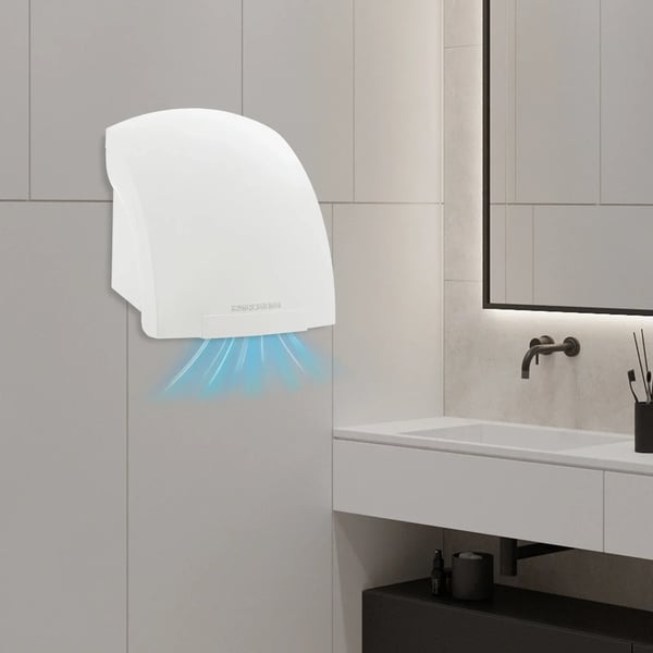 Hårtork, Kompakt Design, Hög Effektivitet,VIT
