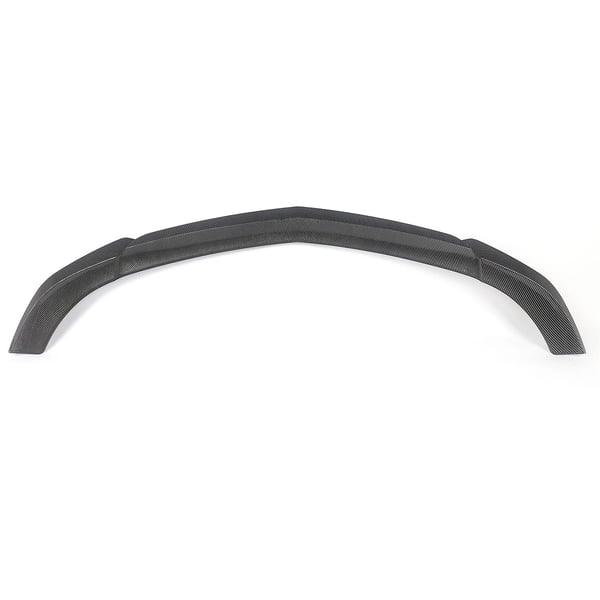 Front Bumper Lip Spoiler, Aerodynamisk Design, Sporty Udseende,Kulfiberlook
