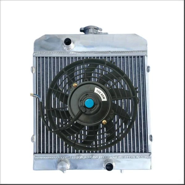 Aluminium Radiator og Ventilator Sæt, Passer til Arctic Cat Modeller 2008-2012, Holdbar Konstruktion