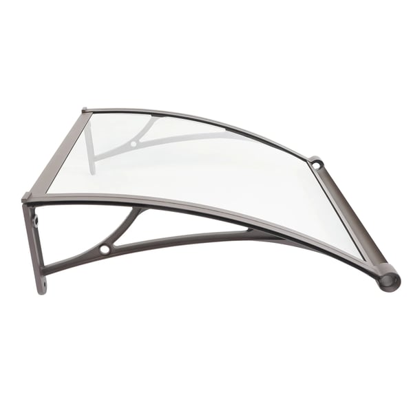 Vinduesdør Markise, Aluminiumlegering, UV-bestandig, Væghængt,MULTI