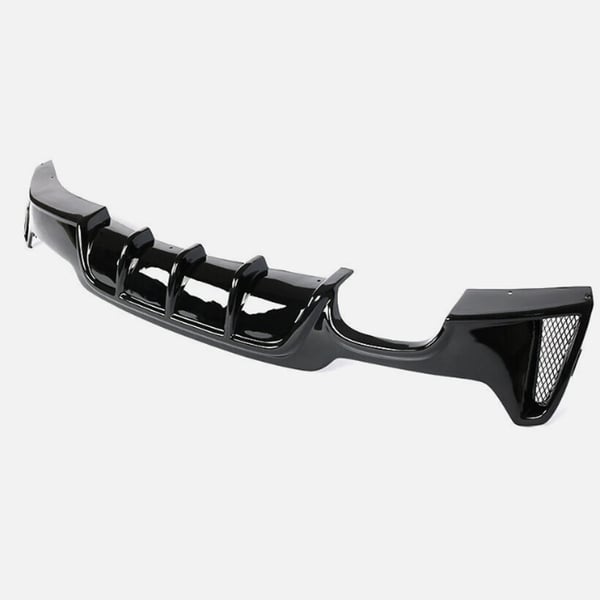 Bageste Stødfanger Diffuser, M Performance Design, ABS Plast Konstruktions,Glansfuld Sort