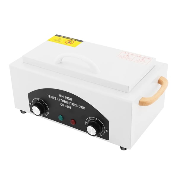 Tørvarme Sterilisator, 2L Kapacitet, Bordmodel,HVID