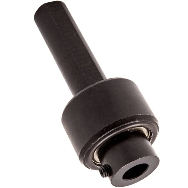 Rotary Broach Holder, 3/4 tomme skaftdiameter, accepterer 1/2 tomme broaches, dimensioner 14 x 16 x 8 tommer, vægt 500 gram, ISO 9000 certificeret