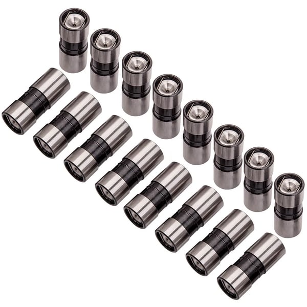 Hydrauliske løftere, varmebehandlet kromlegeret stål, længde 35 mm, bredde 17 mm, højde 3,5 mm, passer til SBC og BBC motorer