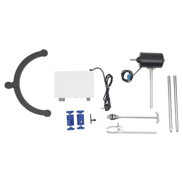 Laboratoriemikser, justerbar hastighed, timerfunktion,Blå, 220V, EU Stik