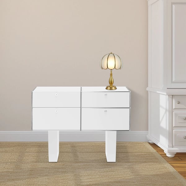 Bordben, Tungt Carbonstål, Moderne Design,HVID