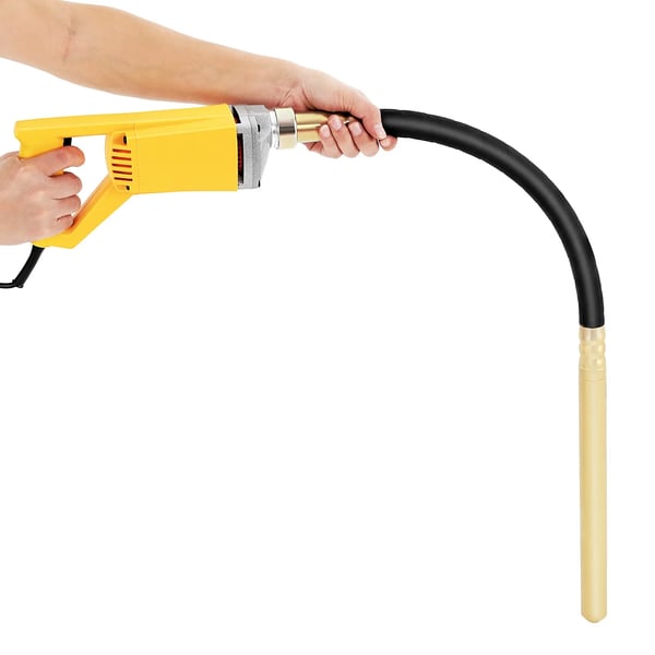 Betonivibraattori, 800W Teho, 5600 RPM Taajuus, Pituus: 1,8 metriä, Ergonominen Kahva, Teolliseen Käyttöön