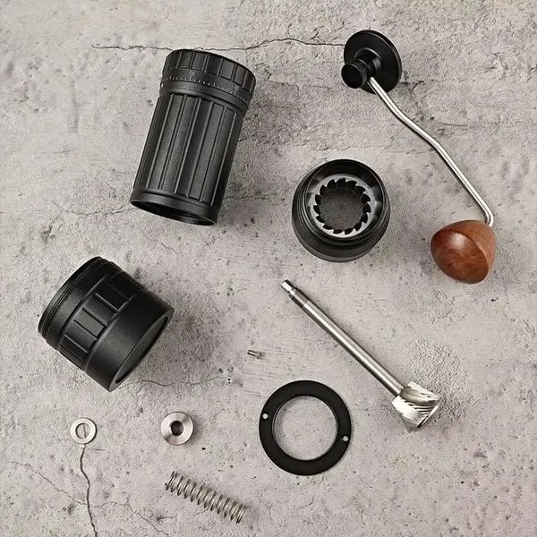 Manuel Kaffekværn, Justerbare Malingsindstillinger, Bærbart Design,High-end model