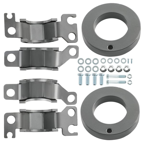 Level Lift Kit, Front 2 tommer, Bag 2 tommer, Til Jeep Cherokee KL, Vægt 3150 g, Dimensioner 17,0 cm x 17,0 cm