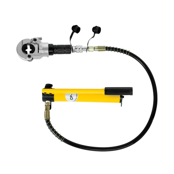 Hydrauliske Crimping Tænger, 360° Drejelig Hoved, Høj Kompressiv Kraft,Gul