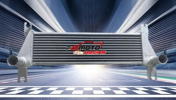Intercooler Udskiftning til Ford Ranger PX & Mazda BT-50, Aluminium Konstruktion, Kerne Størrelse 670mm x 189mm, Indløb/Udløb 55mm