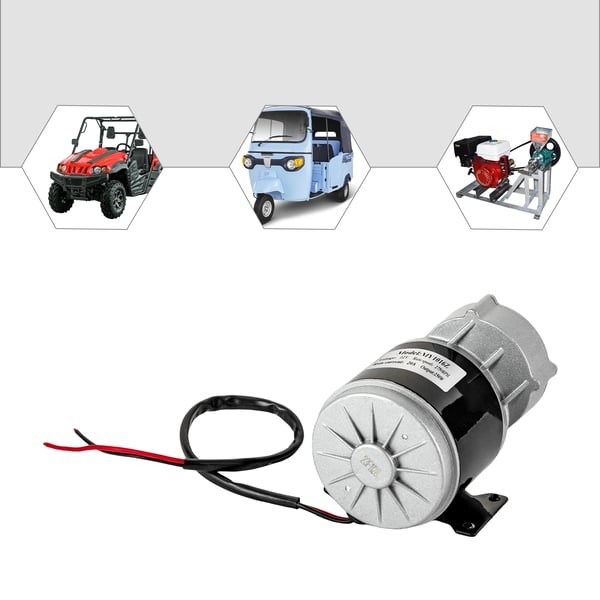 Gear Reducerings Elektrisk Motor, 250W Udgivelse, 2750 RPM Hastighed,0, 12V