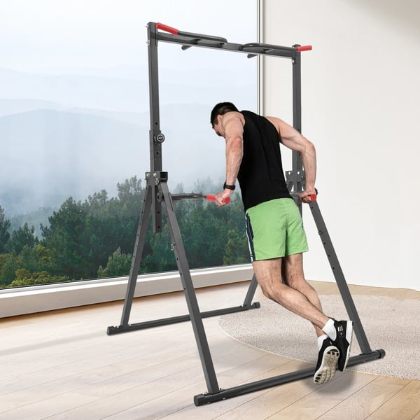 Pull-Up Bar, Justerbar Höjd, Robust Konstruktion,svart