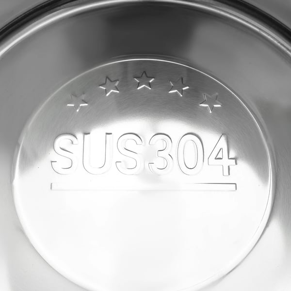 Eristetty säiliö, ruostumaton teräs, 10L kapasiteetti,Hopea