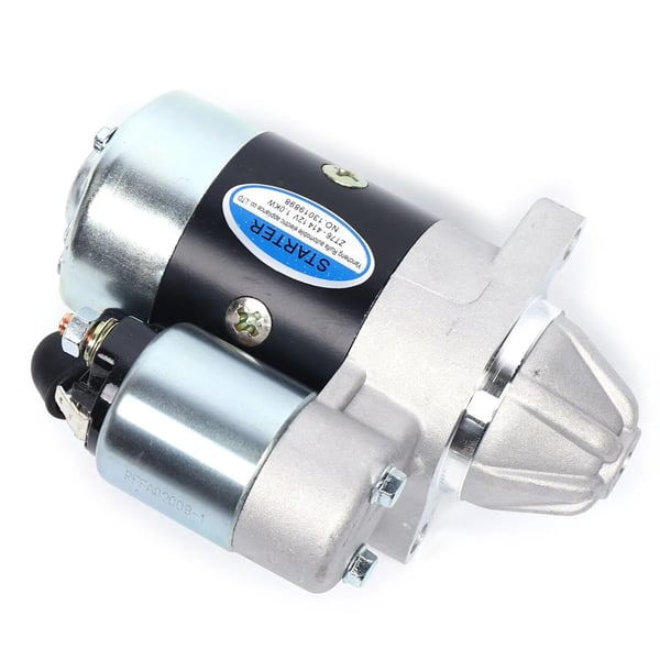 Dieselmotor Startmotor, 12V Spænding, 1,0KW Effekt,Sølv