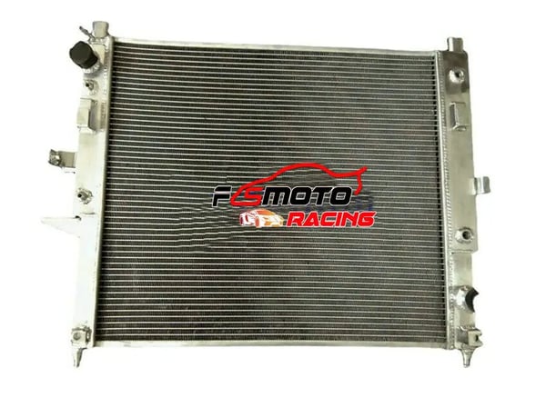 Radiator og blæsermontering, aluminiumsmateriale, kerne størrelse 42MM, 2 rækker, kompatibilitet ML320/ML430/ML500, automatisk/manuel transmission