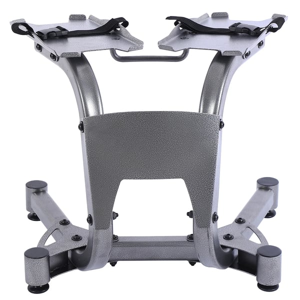 Håndvægte Stativ, Maksimal Vægtkapacitet 100 kg, Stålramme, Ergonomisk Tilt Design, Dimensioner 75 cm x 45 cm x 60 cm