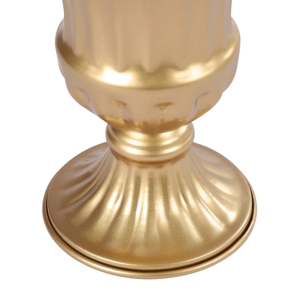 Planter Vaskruka, Bröllopsblomsterarrangemang, Hållbar Järndesign,Guld