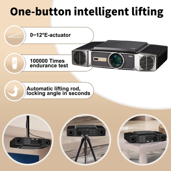 Projektor, Autofokus, Bluetooth-anslutning,EU