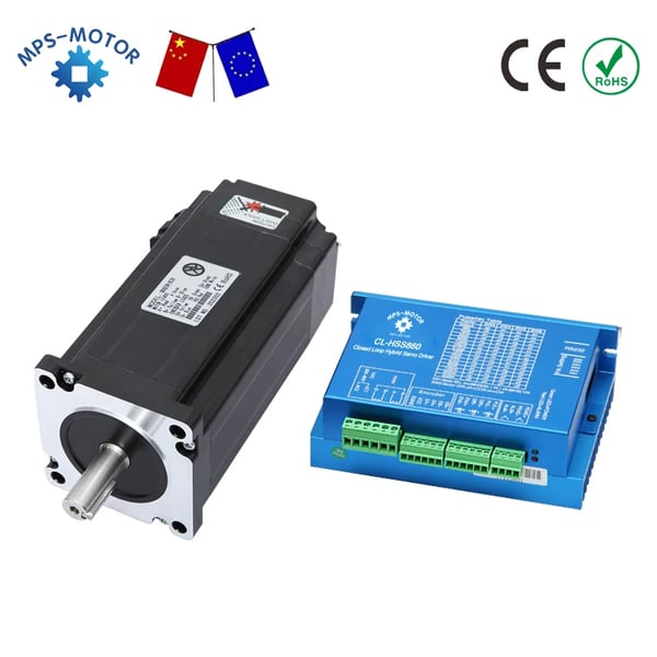 Stepper Motor, Lukket Sløjfe Hybrid, 12N Moment,6.35mm